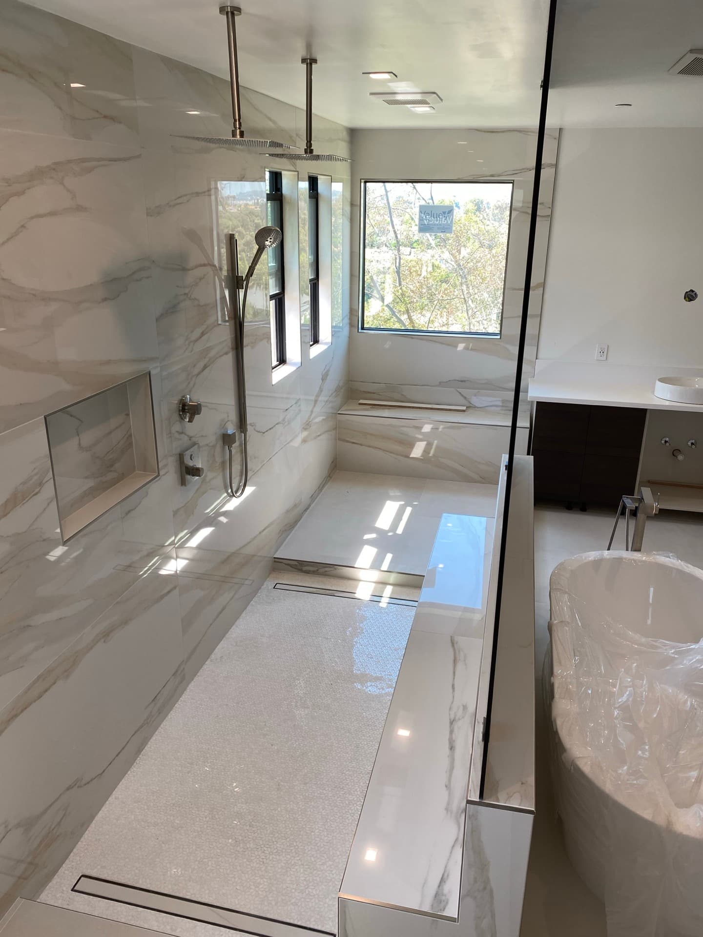 Luxury Marble Master Bath
