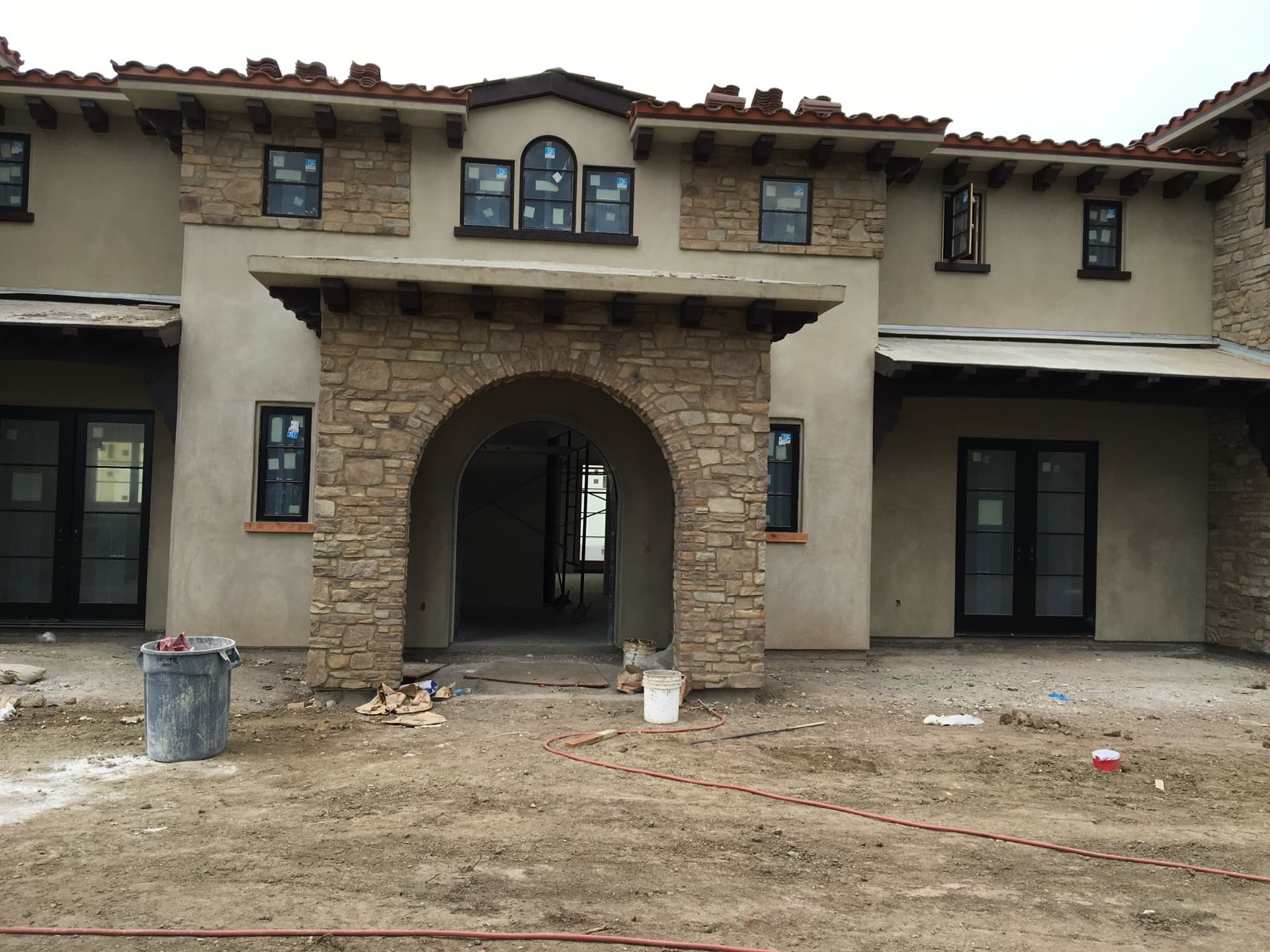 JJ's Construction — Custom Mediterranean home build