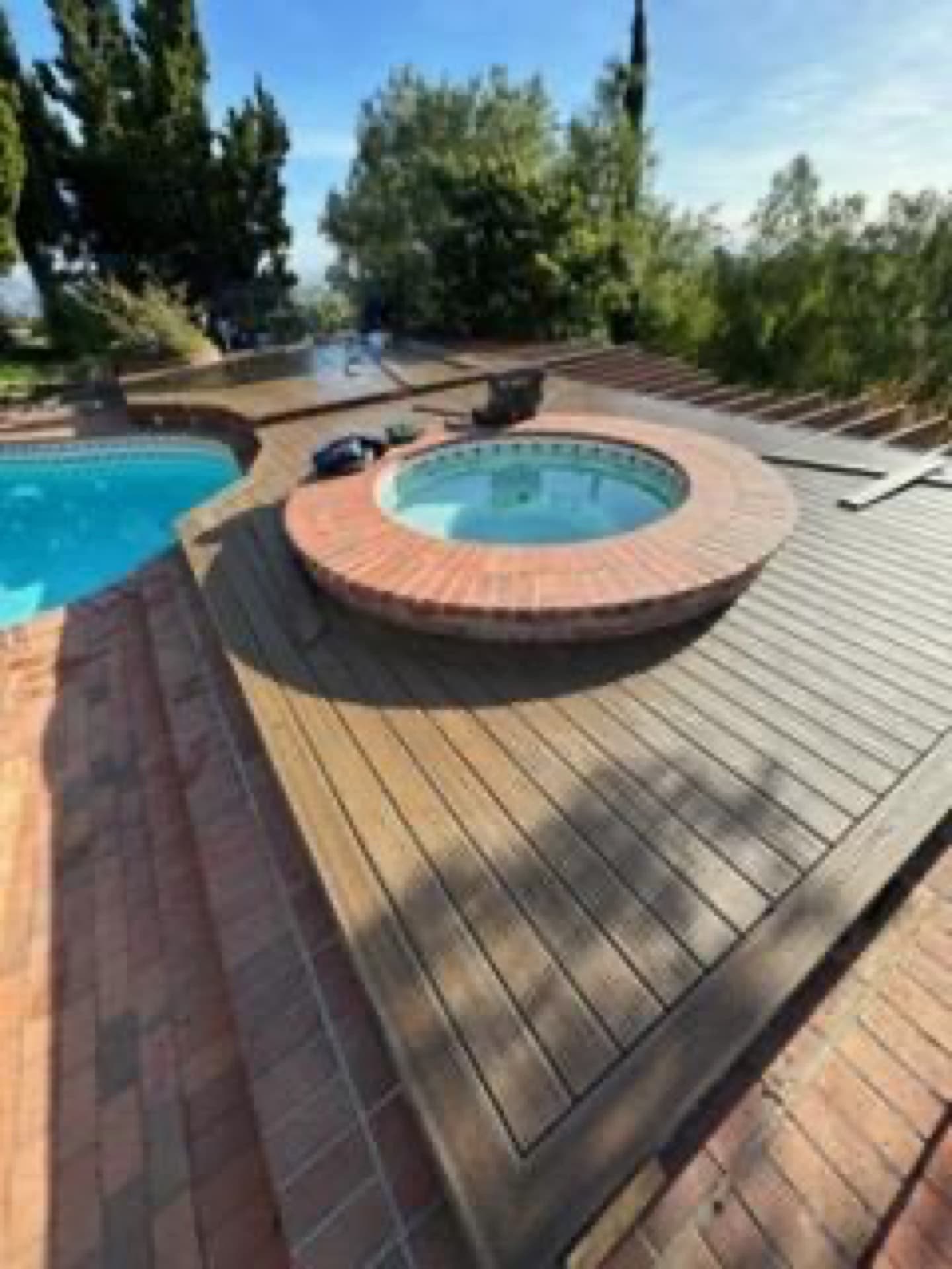 Composite Pool Deck & Spa